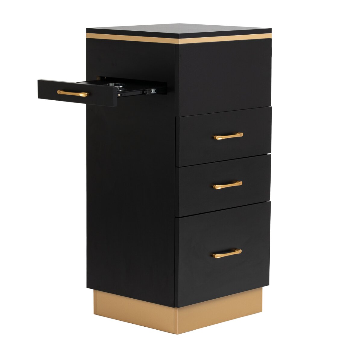 Парикмахерский столик Gabbiano 2027BG, черно-золотой 6 Парикмахерский столик Gabbiano 2027BG, черно-золотой 6