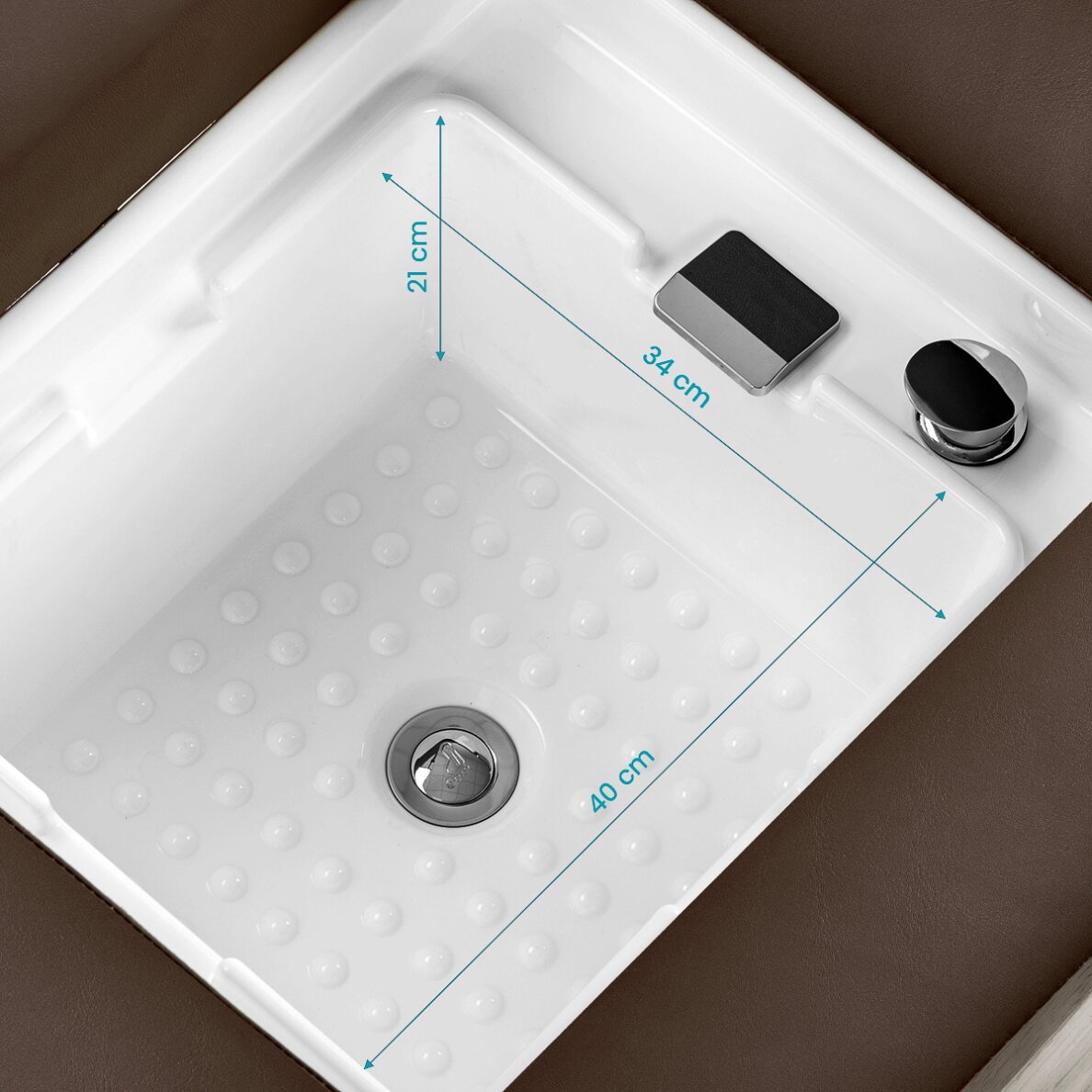 Мытье головы в постели с функцией СПА для головы, цвет Габбиано Бали Браун 12 Мытье головы в постели с функцией СПА для головы, цвет Габбиано Бали Браун 12