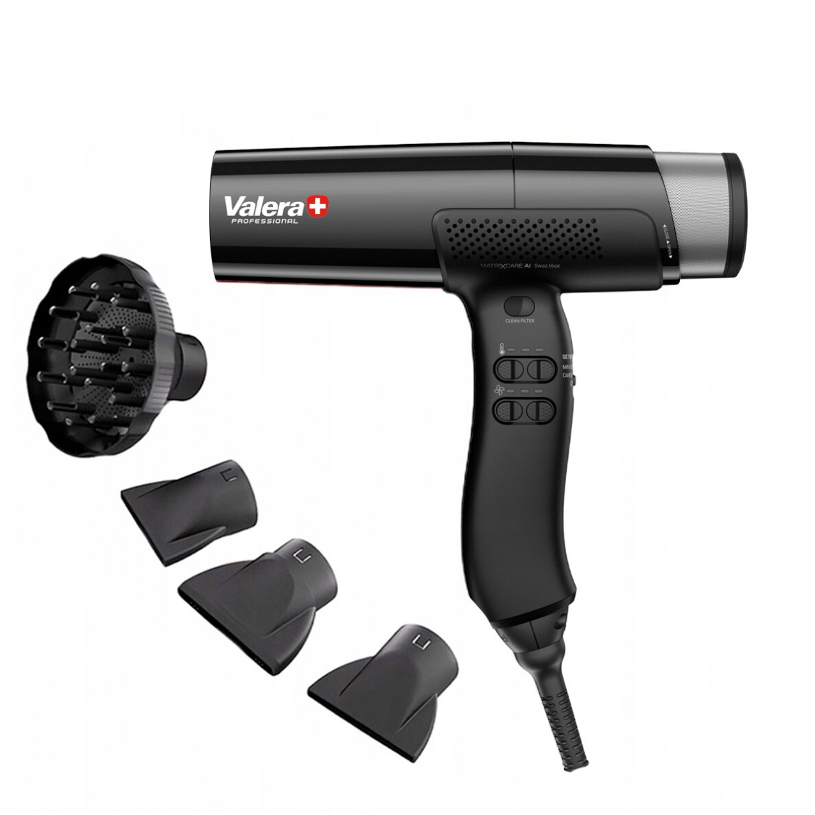 Professional Hair Dryer VALERA MatrixCare AI Black 1