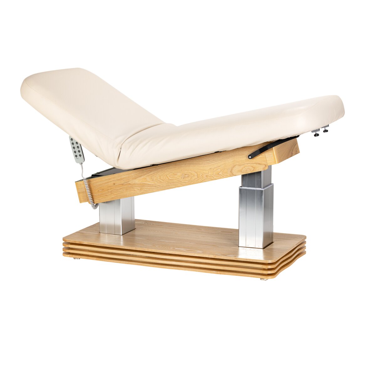 Cosmetic SPA bed Sillon Comfort cream and brown 2 Cosmetic SPA bed Sillon Comfort cream and brown 2