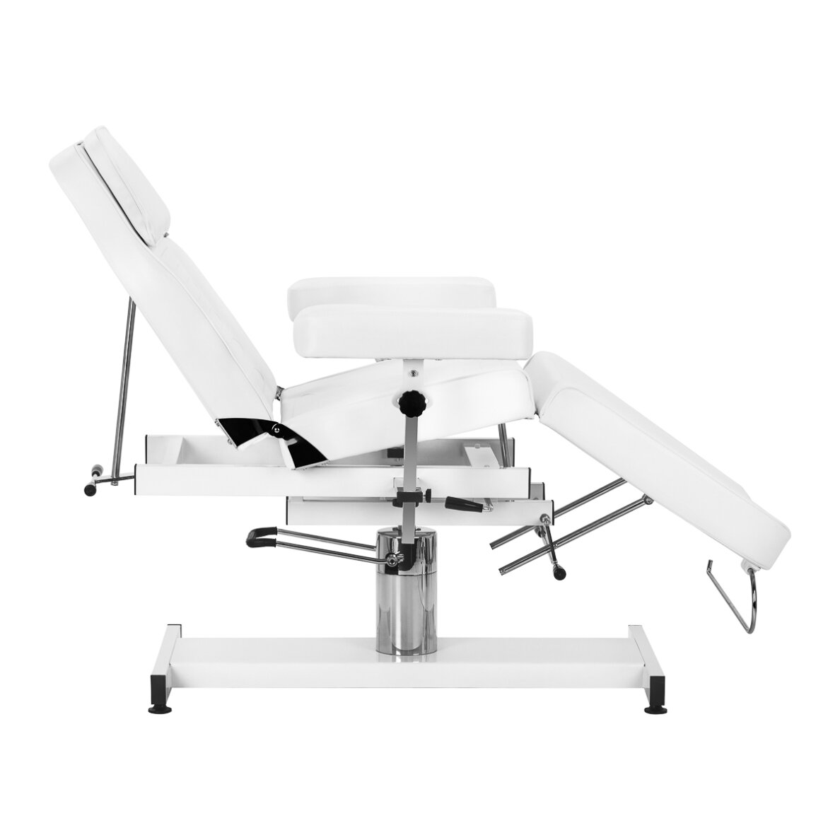 Гидравлическое кресло для косметологов Sillon A 210DH белого цвета 3