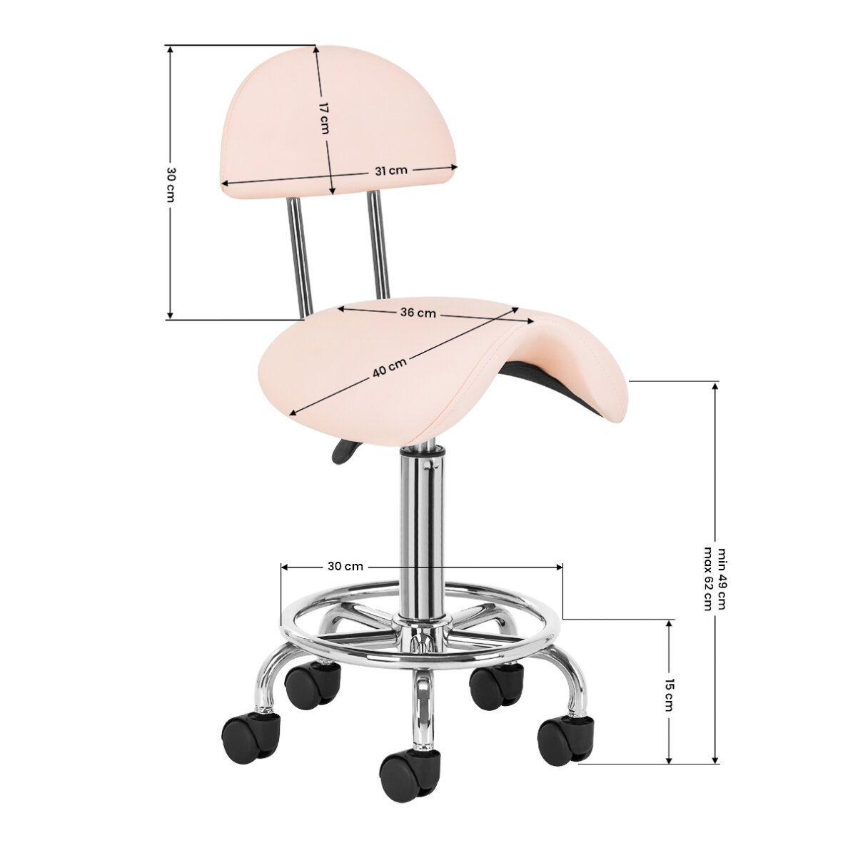Cosmetology master chair 6001 pink 7 Cosmetology master chair 6001 pink 7