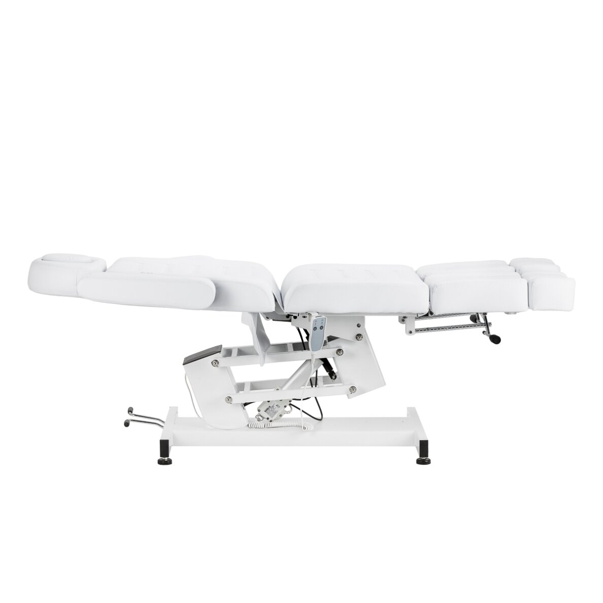 Электрическое кресло для косметологического педикюра Azzurro 706 1M белого цвета 1