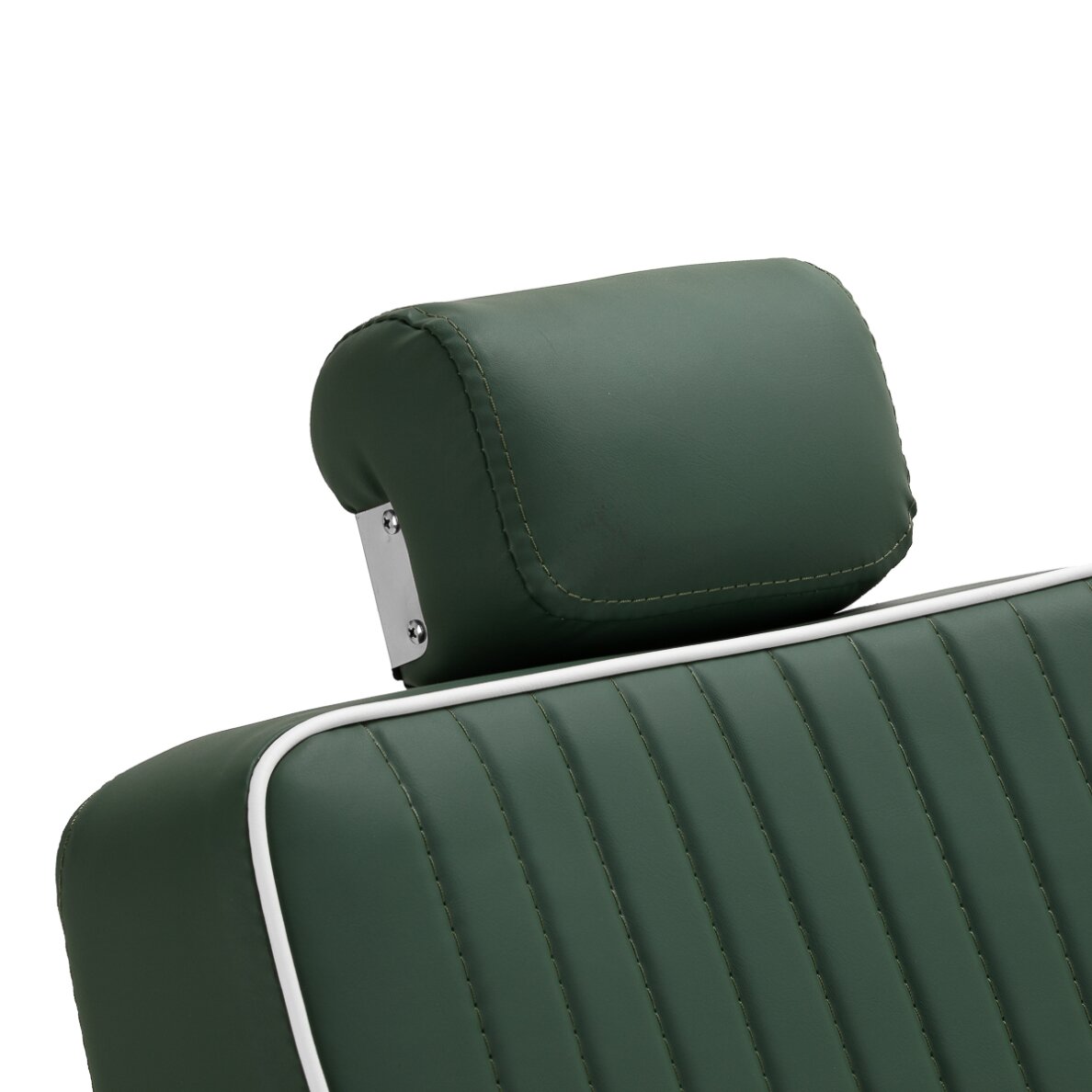 Barber chair Gabbiano Visionerio Green and Chrome 10