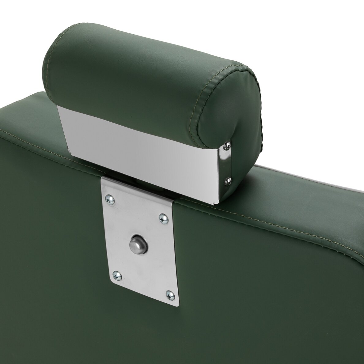 Barber chair Gabbiano Visionerio Green and Chrome 13