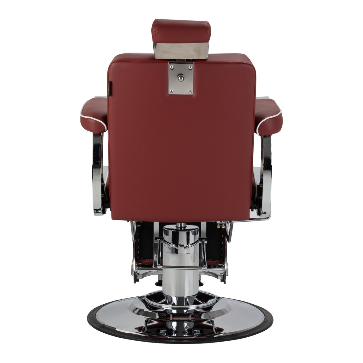 Barber chair Gabbiano Visionerio Red and Chrome 4