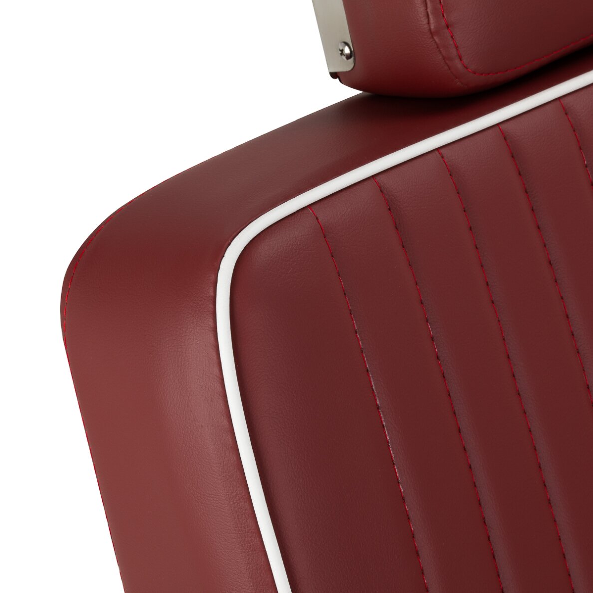 Barber chair Gabbiano Visionerio Red and Chrome 6