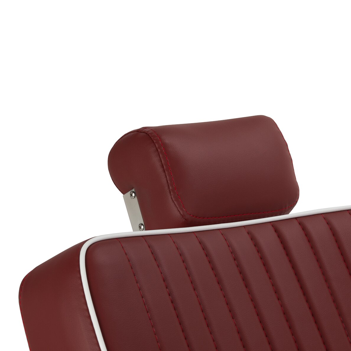 Barber chair Gabbiano Visionerio Red and Chrome 9