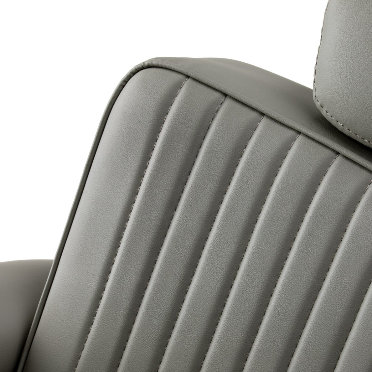 Barber chair Gabbiano Visionerio Grey and Chrome 8