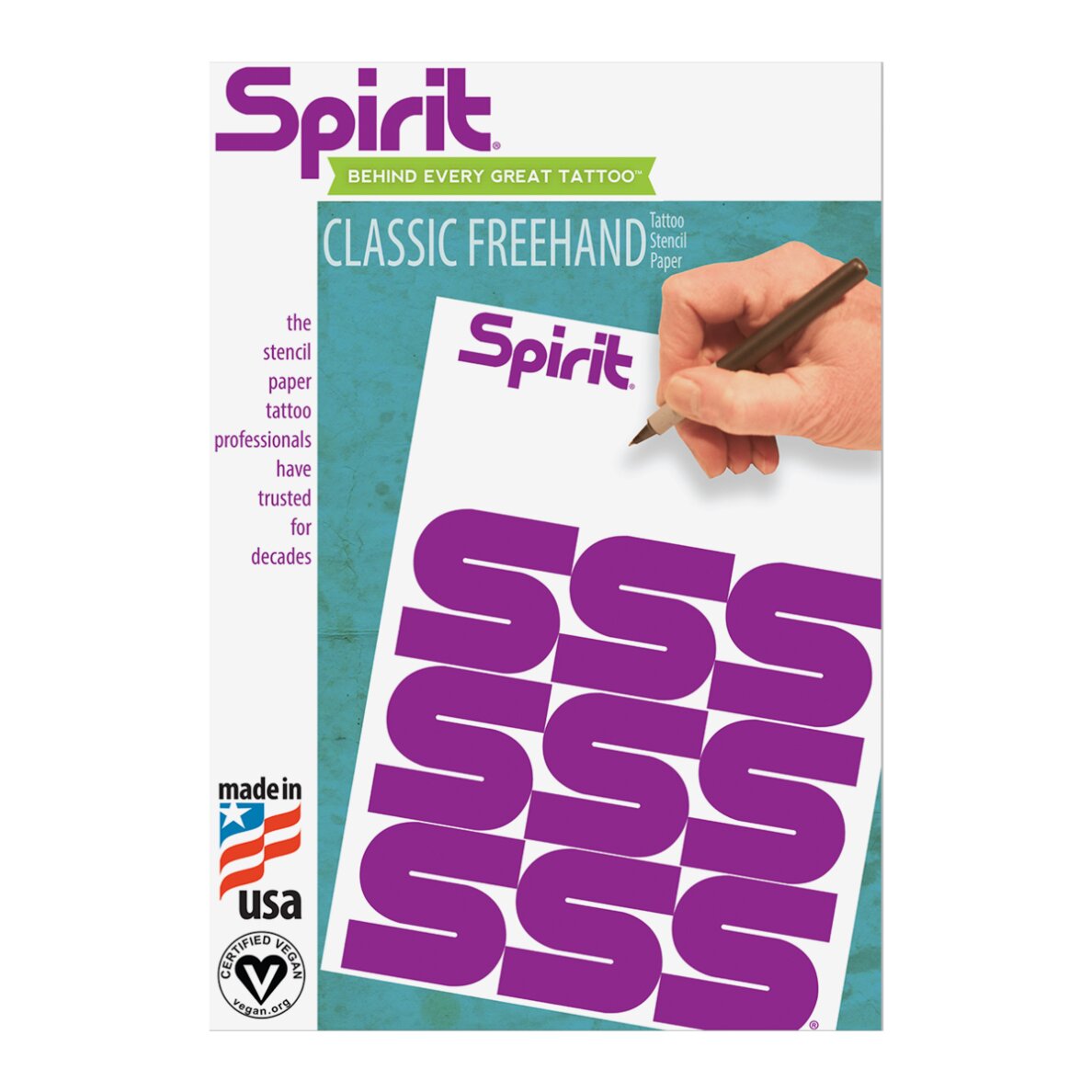 Spirit:Classic Freehand Transfer Paper hektograafiline kopeerpaber Spirit:Classic Freehand Transfer Paper hektograafiline kopeerpaber