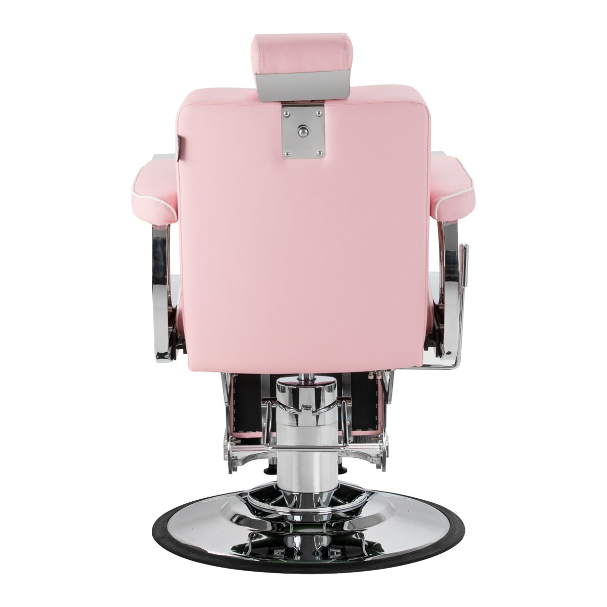Barber chair Gabbiano Visionerio Pink and Chrome 4