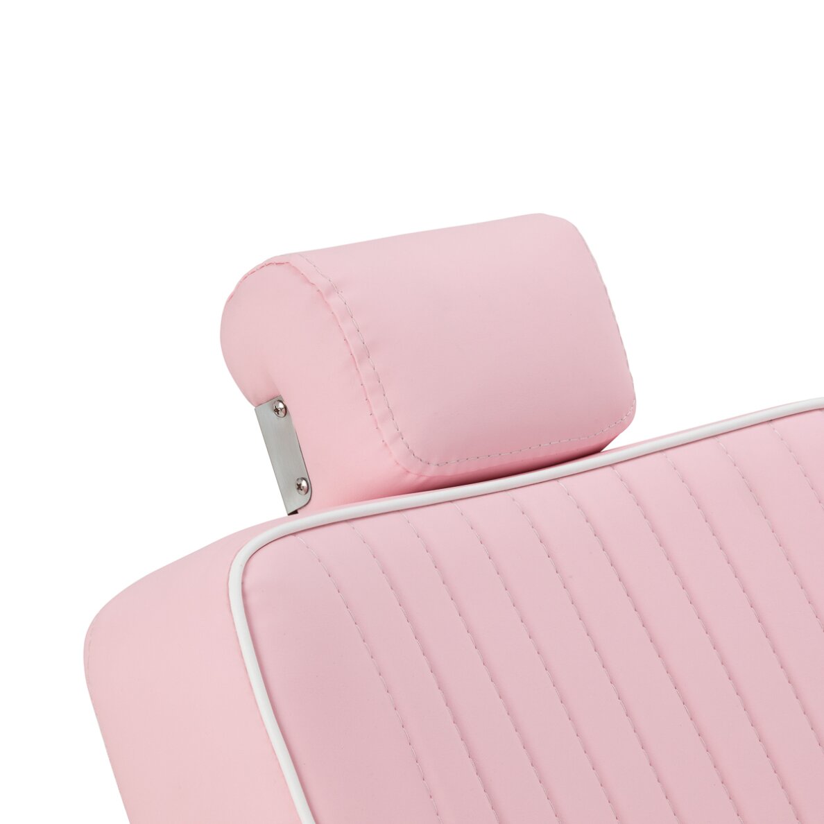 Barber chair Gabbiano Visionerio Pink and Chrome 7