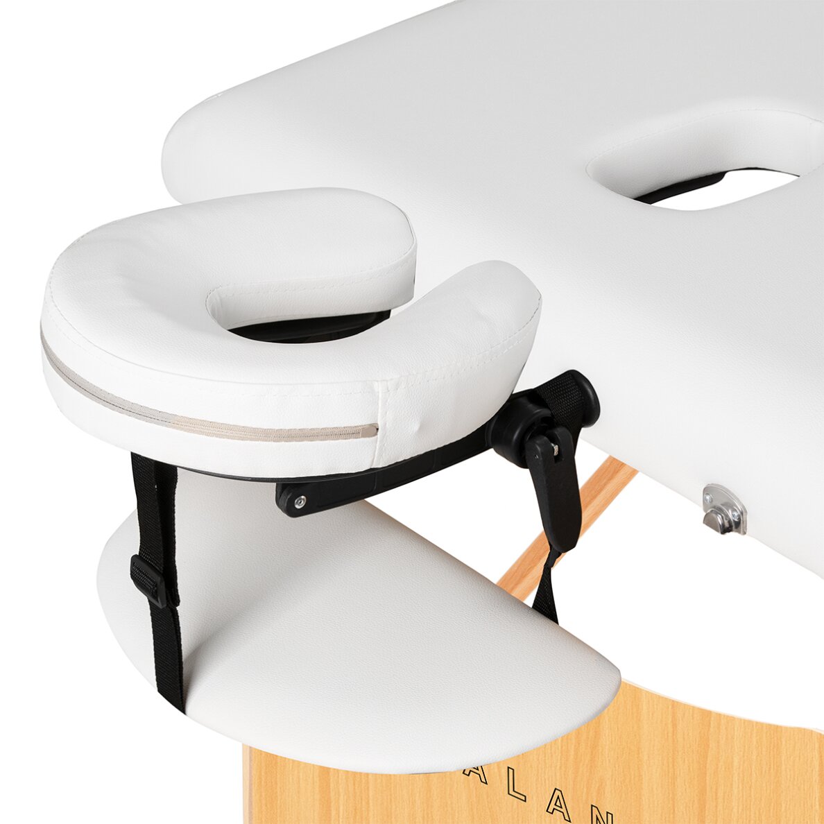 Folding wooden massage table BALANCE 2 190x70 White 2 Folding wooden massage table BALANCE 2 190x70 White 2