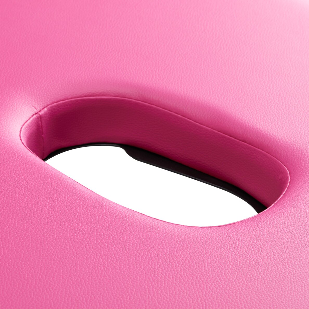 Folding wooden massage table BALANCE 2 Pink and Black 8