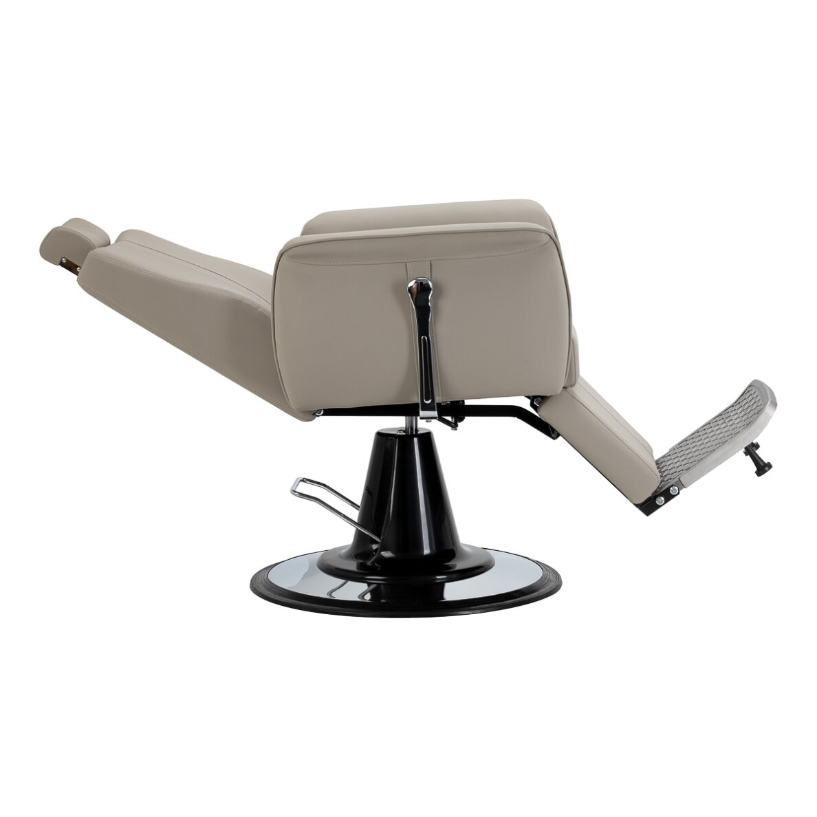 Barber chair Athena Grey and Beige 4
