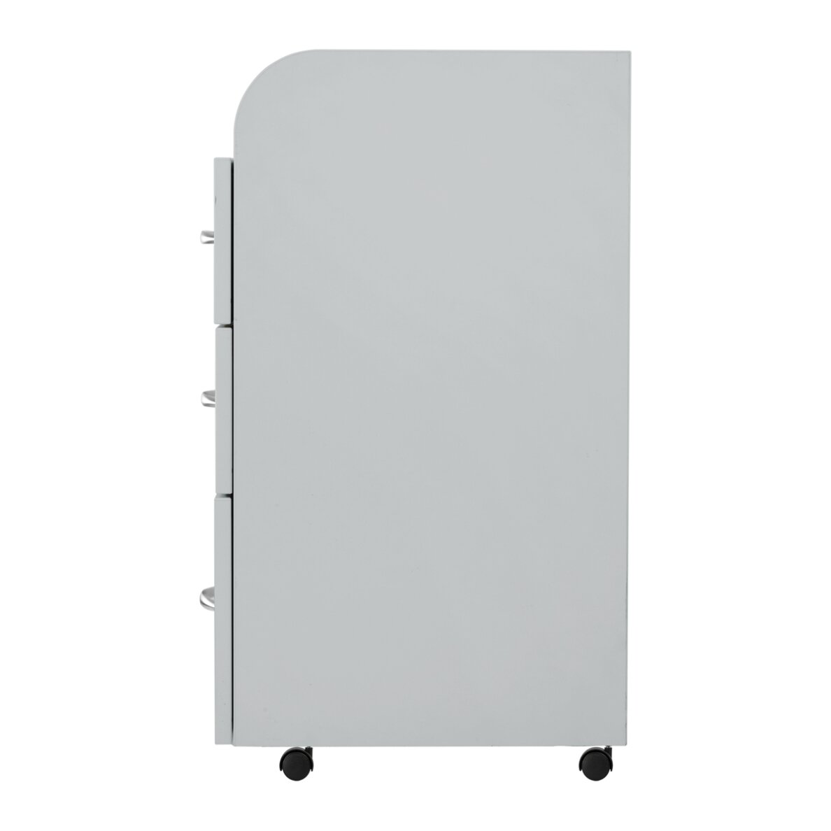 Косметическая тележка с ящиками Activeshop Combi Grey 3 Косметическая тележка с ящиками Activeshop Combi Grey 3