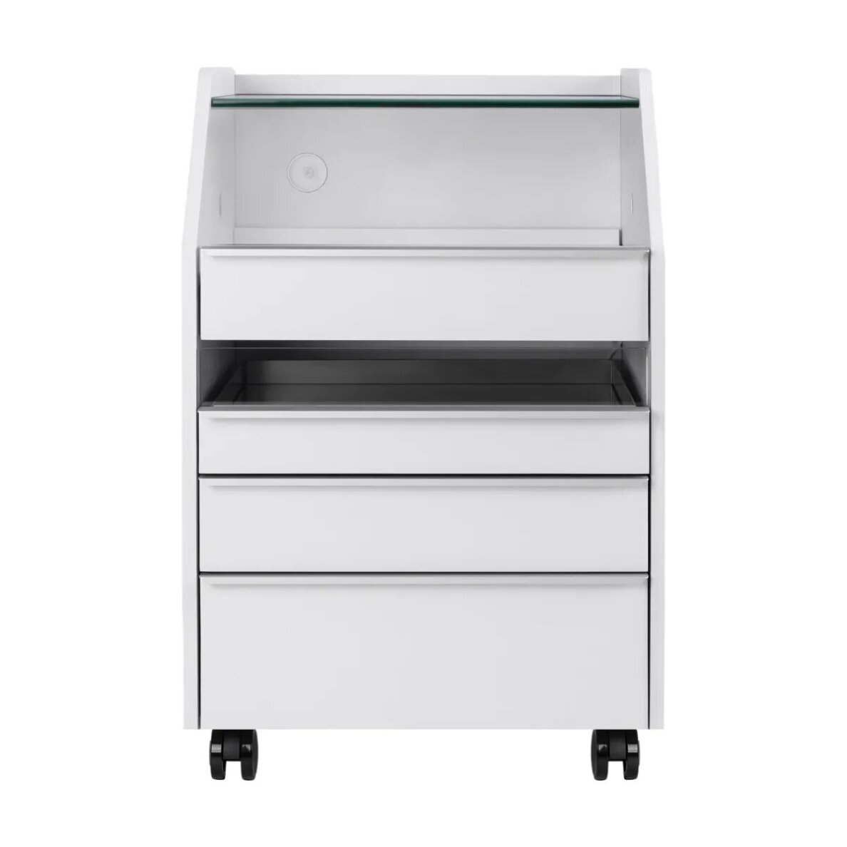 Косметическая тележка 984 Белая 1