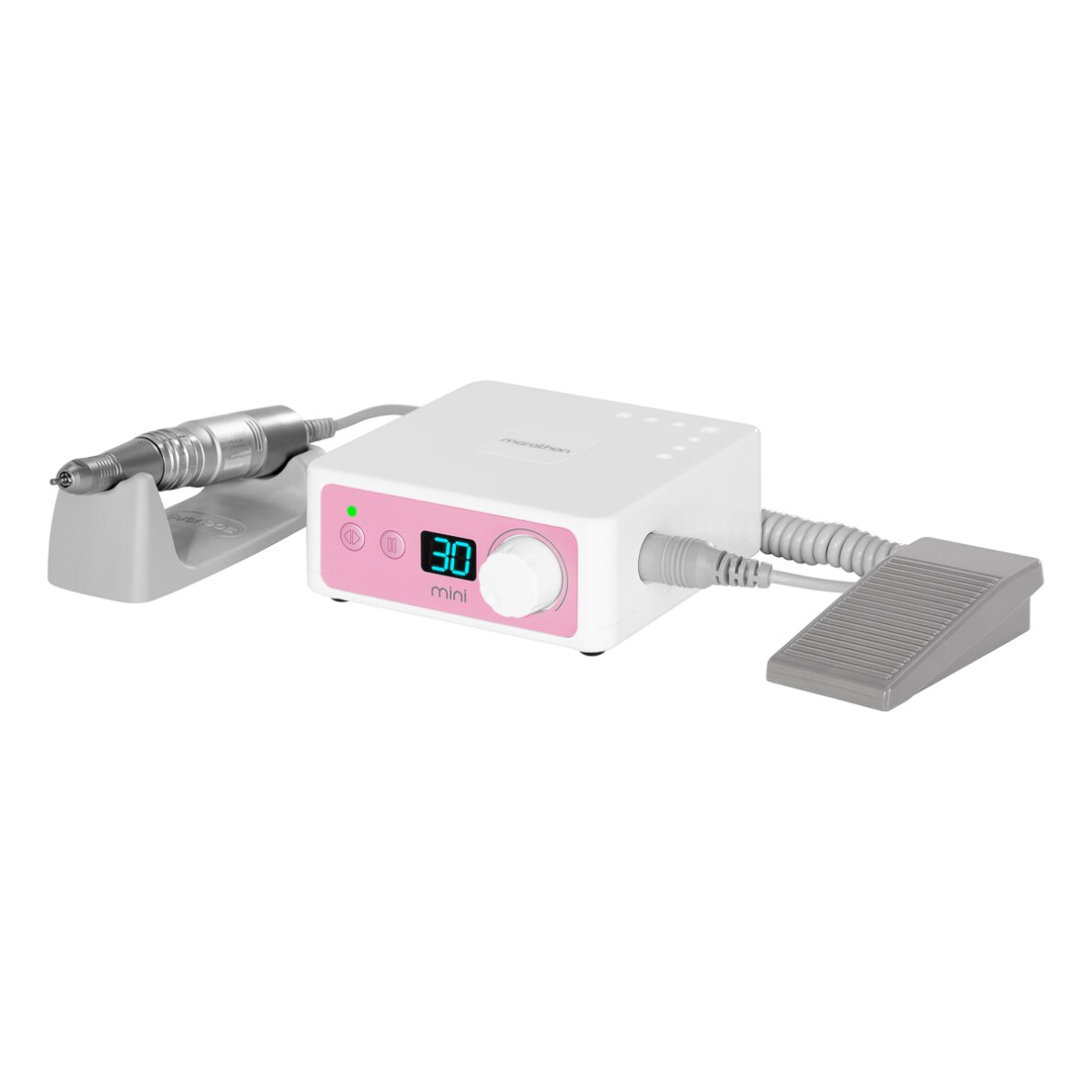 Nagų freza manikiūrui Saeyang Marathon K35 Mini Pink + H200