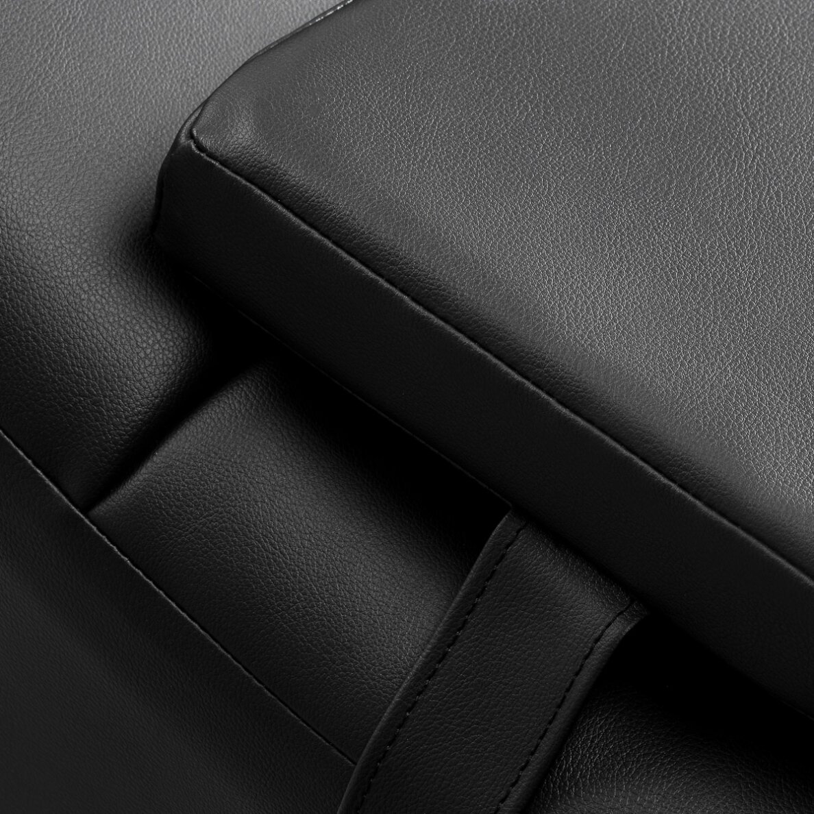 Wimpernverlängerungs-Kosmetikstuhl Sillon Alba, schwarz und gold 4