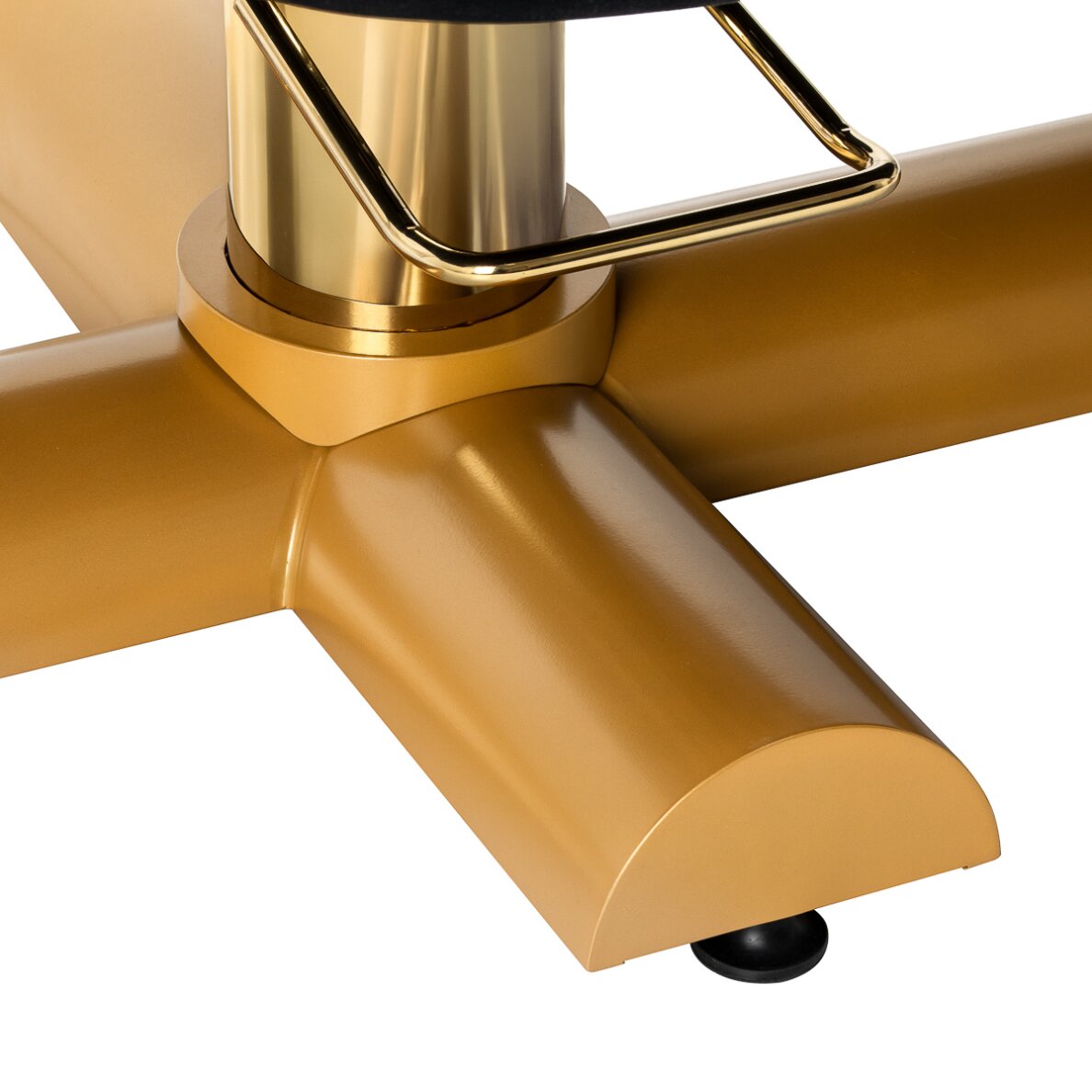 Skropstu pieaudzēšanas kosmetoloģijas krēsls Sillon Corona, melns un zeltains 8