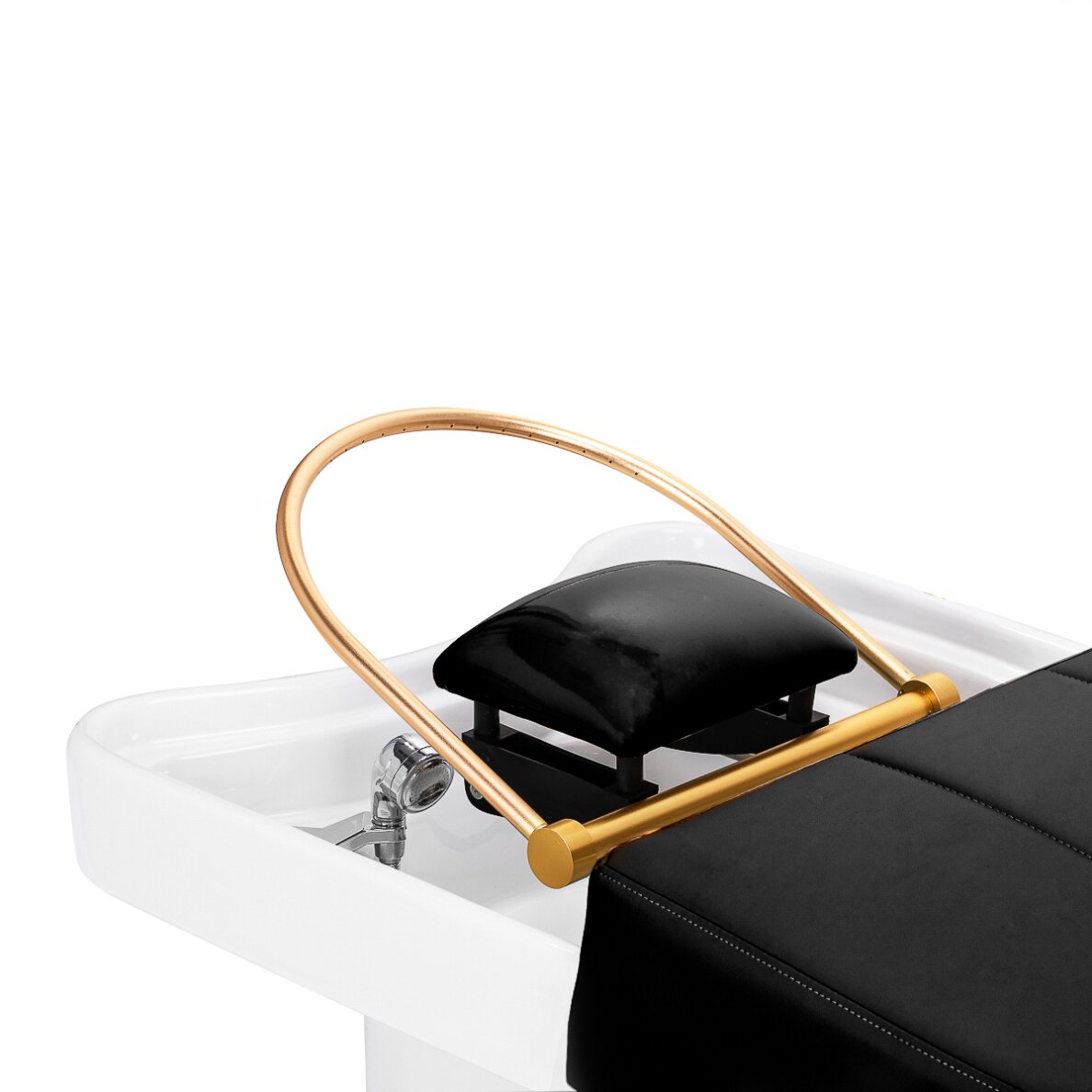 Hair washing bed with Head SPA function Gabbiano 017B black 5