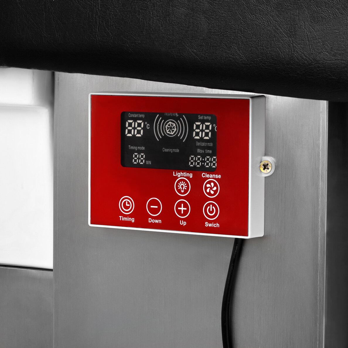 Matu mazgāšanas gulta ar Head SPA funkciju Gabbiano 017 Black 12 Matu mazgāšanas gulta ar Head SPA funkciju Gabbiano 017 Black 12