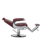 Barbierstuhl Professional Barber Chair Hair System BM88066 Bordo
