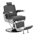 Krzesło barberski Professional Barber Chair Hair System 88066 Grey
