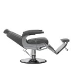 Krzesło barberski Professional Barber Chair Hair System 88066 Grey