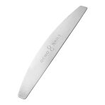 Pusmėnulio formos nagų dildė metaliniu pagrindu + poliruokliai Ocho Nails 240 (10vnt.)