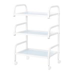 Kosmetologinis vežimėlis Basic 122 White