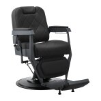 Kirpyklos kėdė Gabbiano Barber Chair Bruno With Graphite, Black