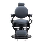 Парикмахерское кресло Barber Chair Gabbiano Niccolo Graphite