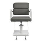 Barber chair Gabbiano Porto White and Gray