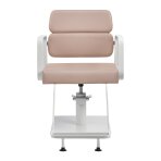 Barber chair Gabbiano Porto White and Beige