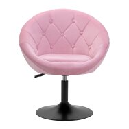 Grozāmais krēsls 4Rico QS-BL12B Velvet Pink