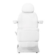 Fotel kosmetyczny Sillon Luxury Electric 3 Motors Foot Control White