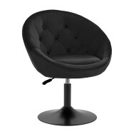 Grozāmais krēsls 4Rico QS-BL12B Velvet Black
