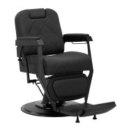 Krzesło fryzjerskie Gabbiano Barber Chair Bruno, Black