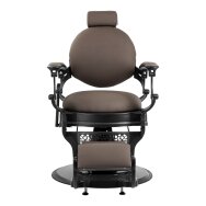 Kirpyklos kėdė Barber Chair Gabbiano Niccolo Brown