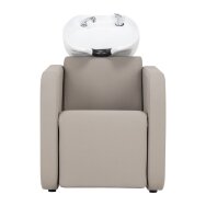 Парикмахерская раковина с электрической тумбой Gabbiano Sylvia Beige Парикмахерская раковина с электрической тумбой Gabbiano Sylvia Beige