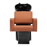 Barber sink Gabbiano Bilbao Brown