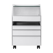 Косметическая тележка 984 Белая