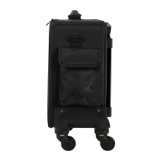 Kosmetikkoffer auf Rollen Look Black