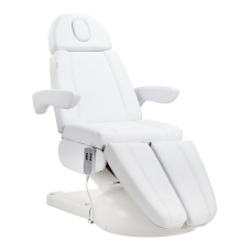 Kosmetoloģijas krēsls Azzurro Lux Pedi Electric 3 Motors White