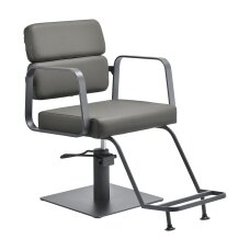 Friseurstuhl Gabbiano Porto Grey