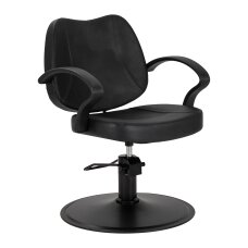Fotel fryzjerski Hair System S20 Czarny