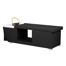 Matu mazgāšanas gulta ar Head SPA funkciju Gabbiano Maldives Black