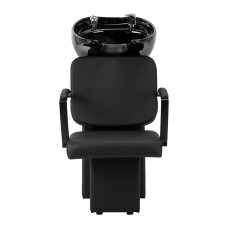 Friziera izlietne Hair System Edge Noir melna