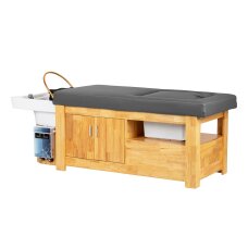 Hair washing bed with Head SPA function Gabbiano Bali Grey Hair washing bed with Head SPA function Gabbiano Bali Grey